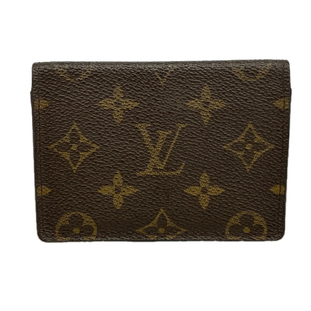 Louis Vuitton Monogram Pass Case, Porte 2 Cartes Credit M60533 Brown, Men's/W...